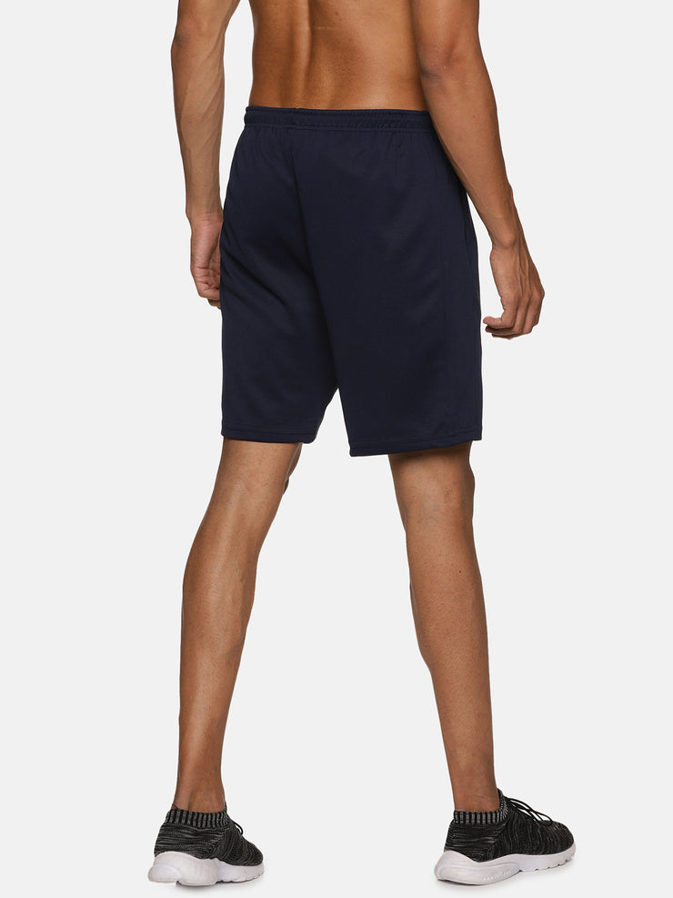 VS by Sehwag Poly Cotton PC Shorts for Men Navy blue