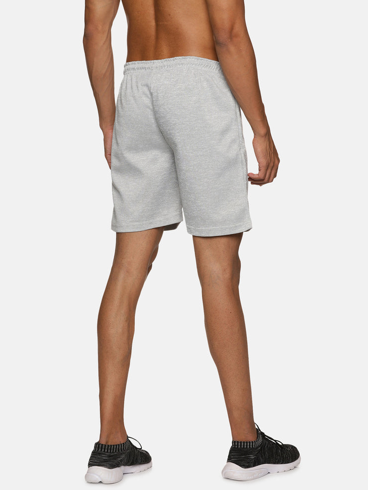 VS by Sehwag Poly Cotton PC Shorts for Men Grey